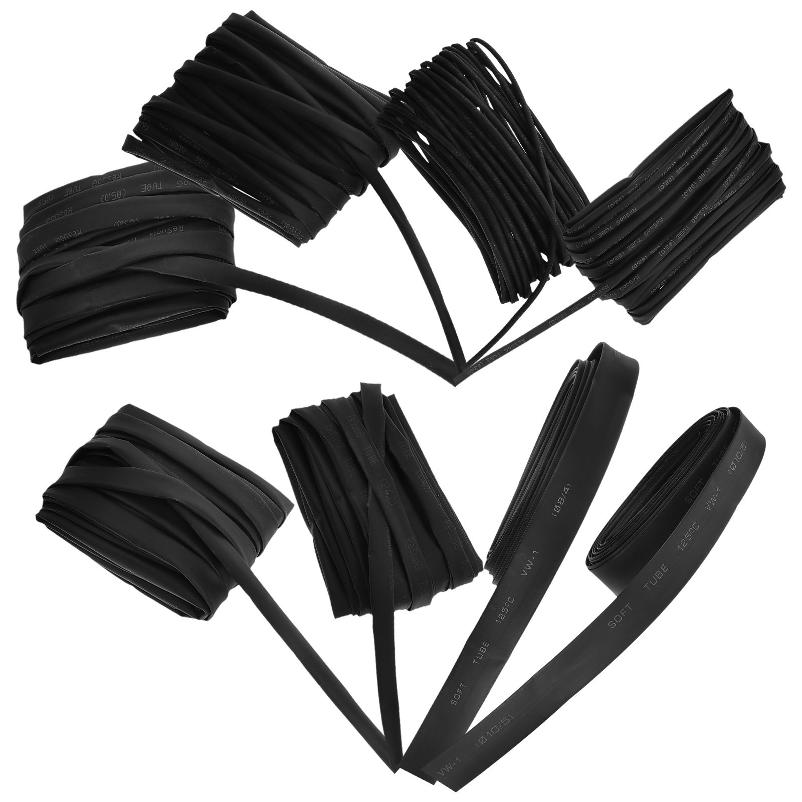 Sleeved Cable Kit - Kit de 8 Gaines Thermorétractables Industrielles