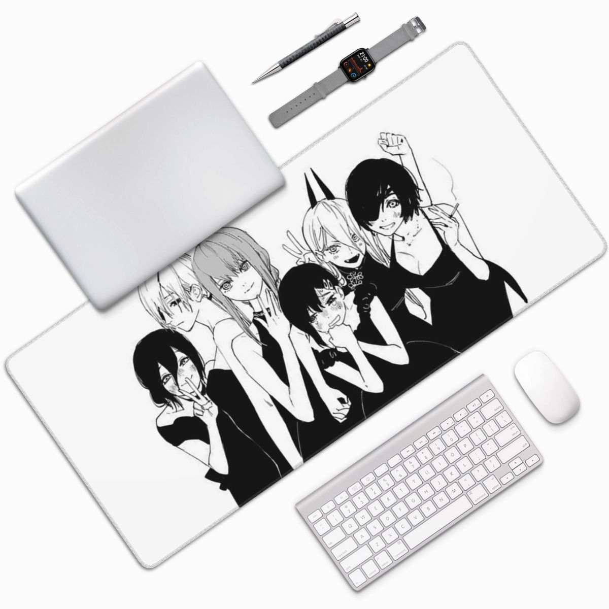 Gaming Accessories Men - Grand tapis de souris Anime Chainsaw