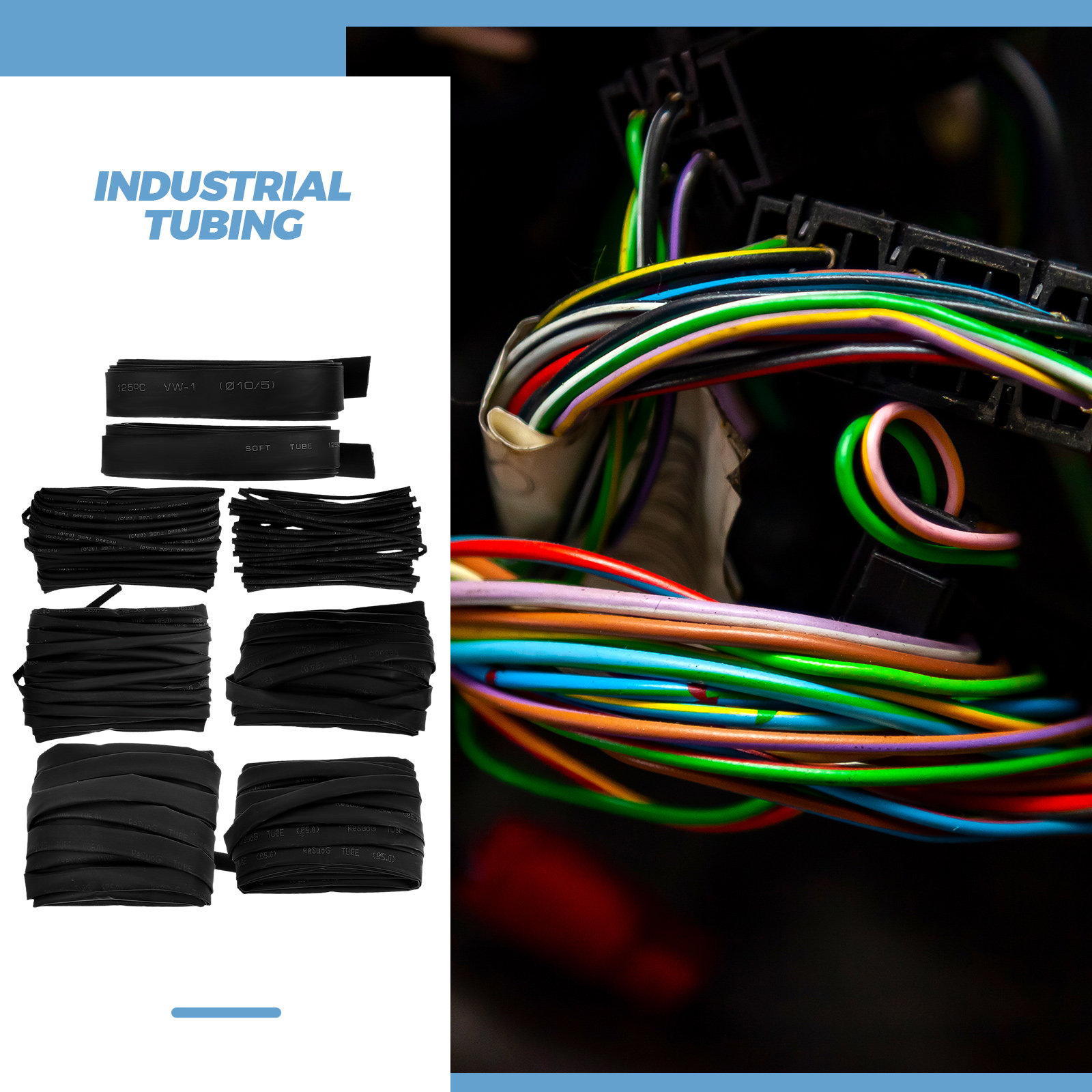 Kit de 8 Gaines Thermorétracta - Sleeved Cable Kit avis et prix