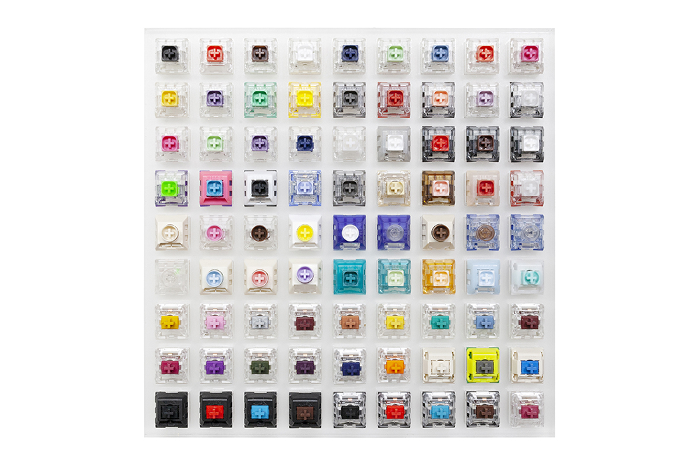 Kailh-81 interrupteurs Polaroi - Keyboard Switch Tester avis et prix