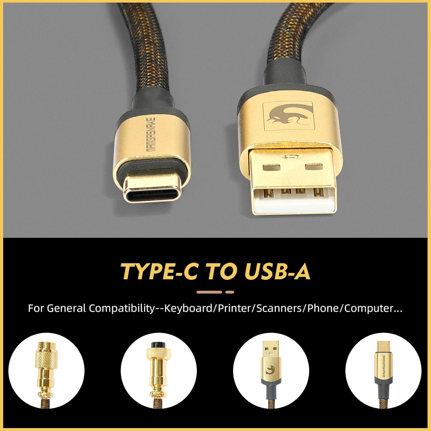 ATTACK SHARK * MAMBASNAKE C03  - Sleeved Cable Kit avis et prix
