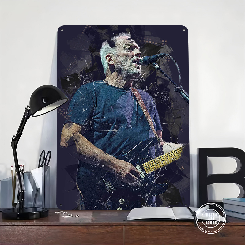Affiche métallique David Gilmo - Gaming Accessories Men avis et prix