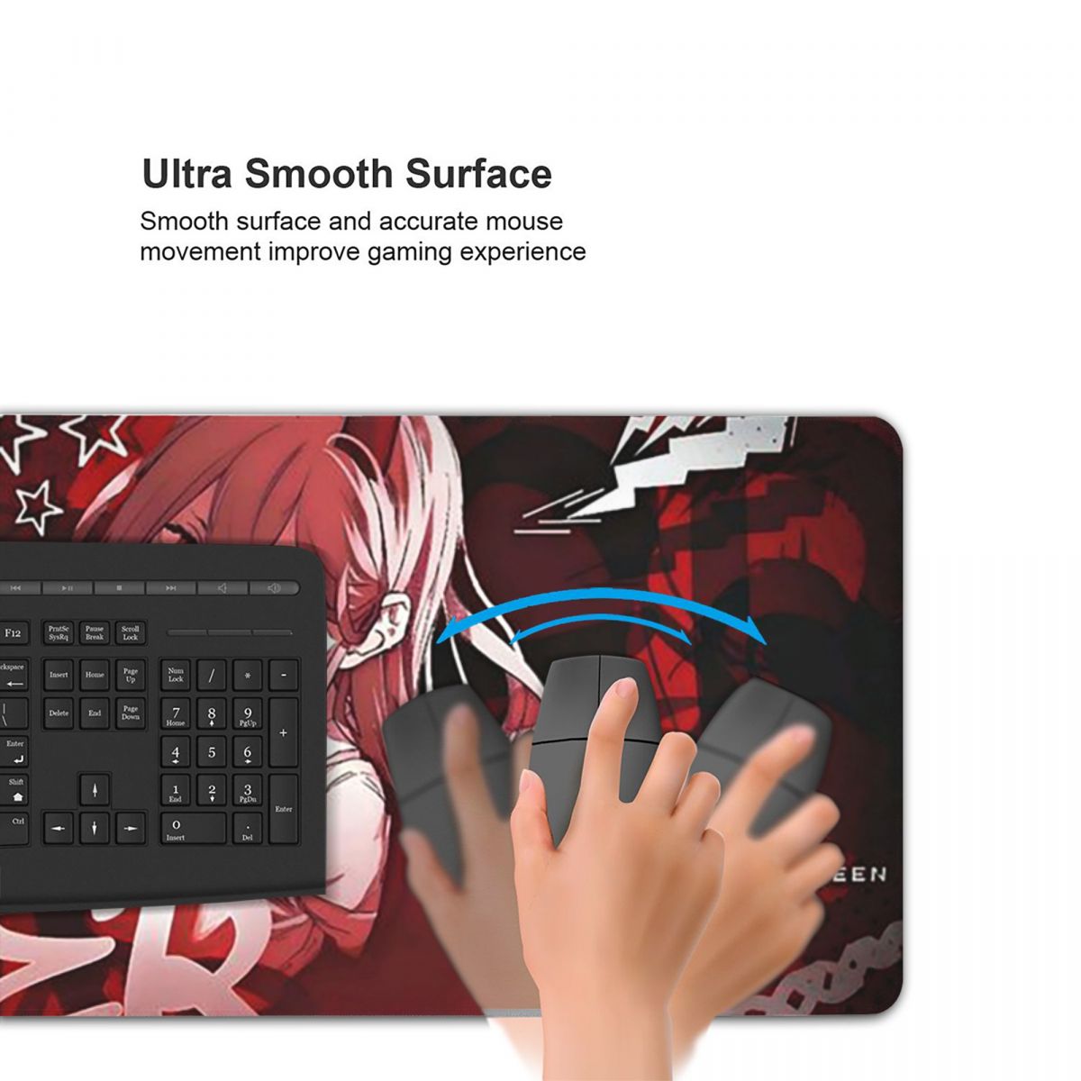 Grand tapis de souris Anime Ch - Gaming Accessories Men avis et prix