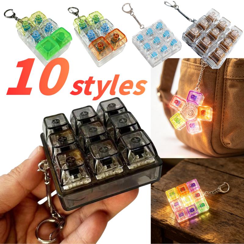 10 Styles Porte-clés LED Clavi - Keyboard Switch Tester avis et prix