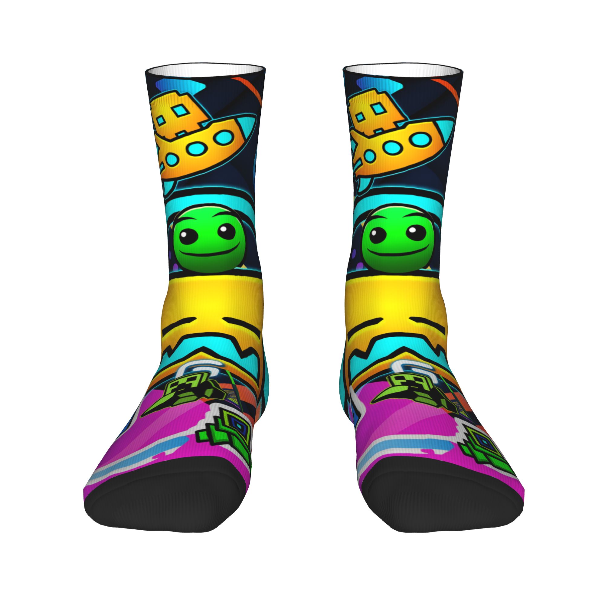 Chaussettes de jeu à géométrie - Gaming Accessories Men avis et prix