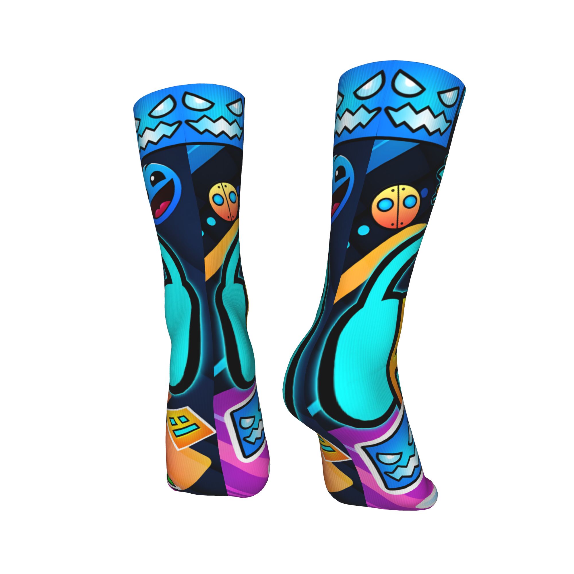 Chaussettes de jeu à géométrie - Gaming Accessories Men avis et prix
